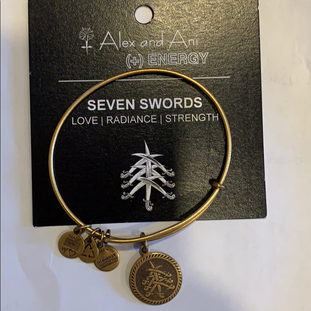 Alex & Ani bracelet seven swords